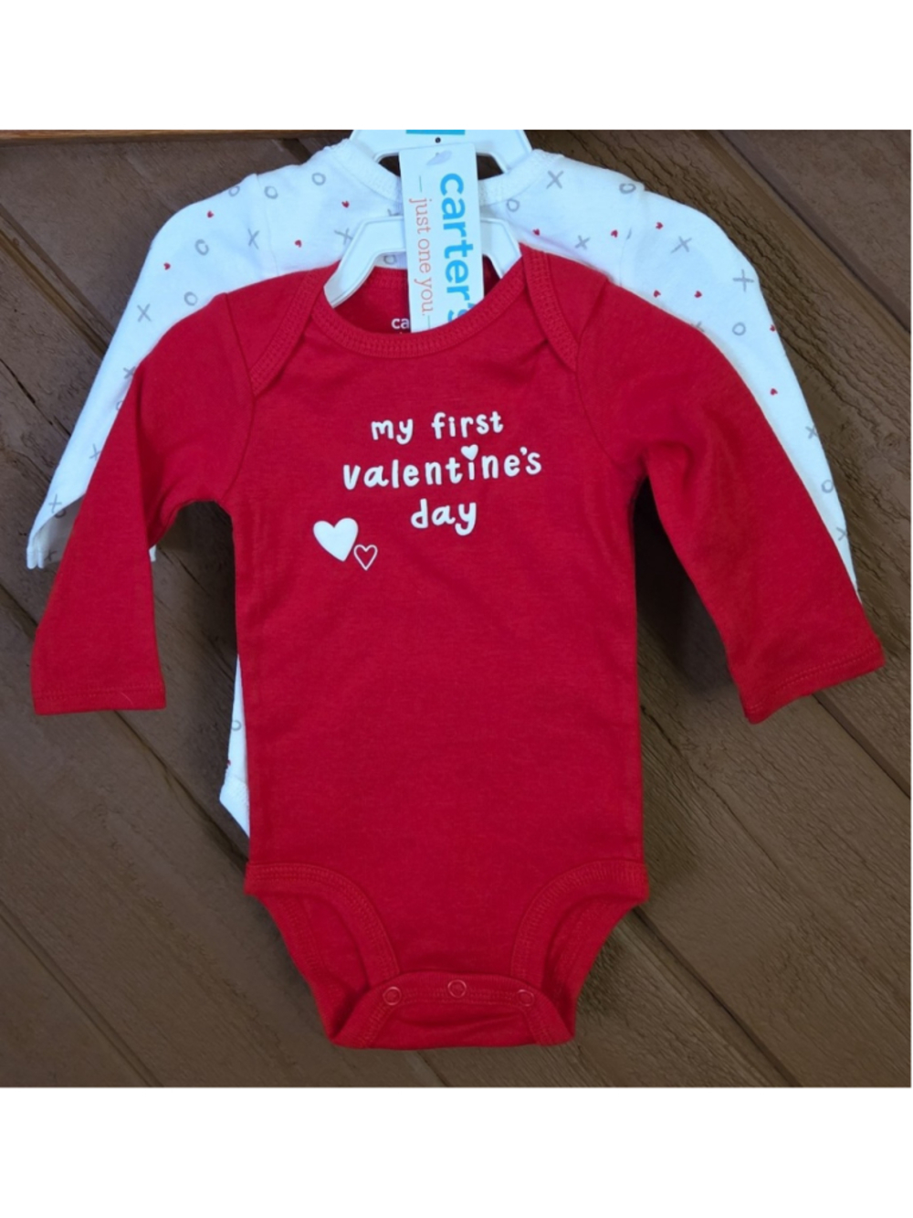 Carter's Baby Girl "My First Valentine's Day" set size 3 months